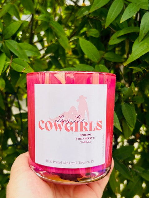 Long Live Cowgirls Candle - 12 oz