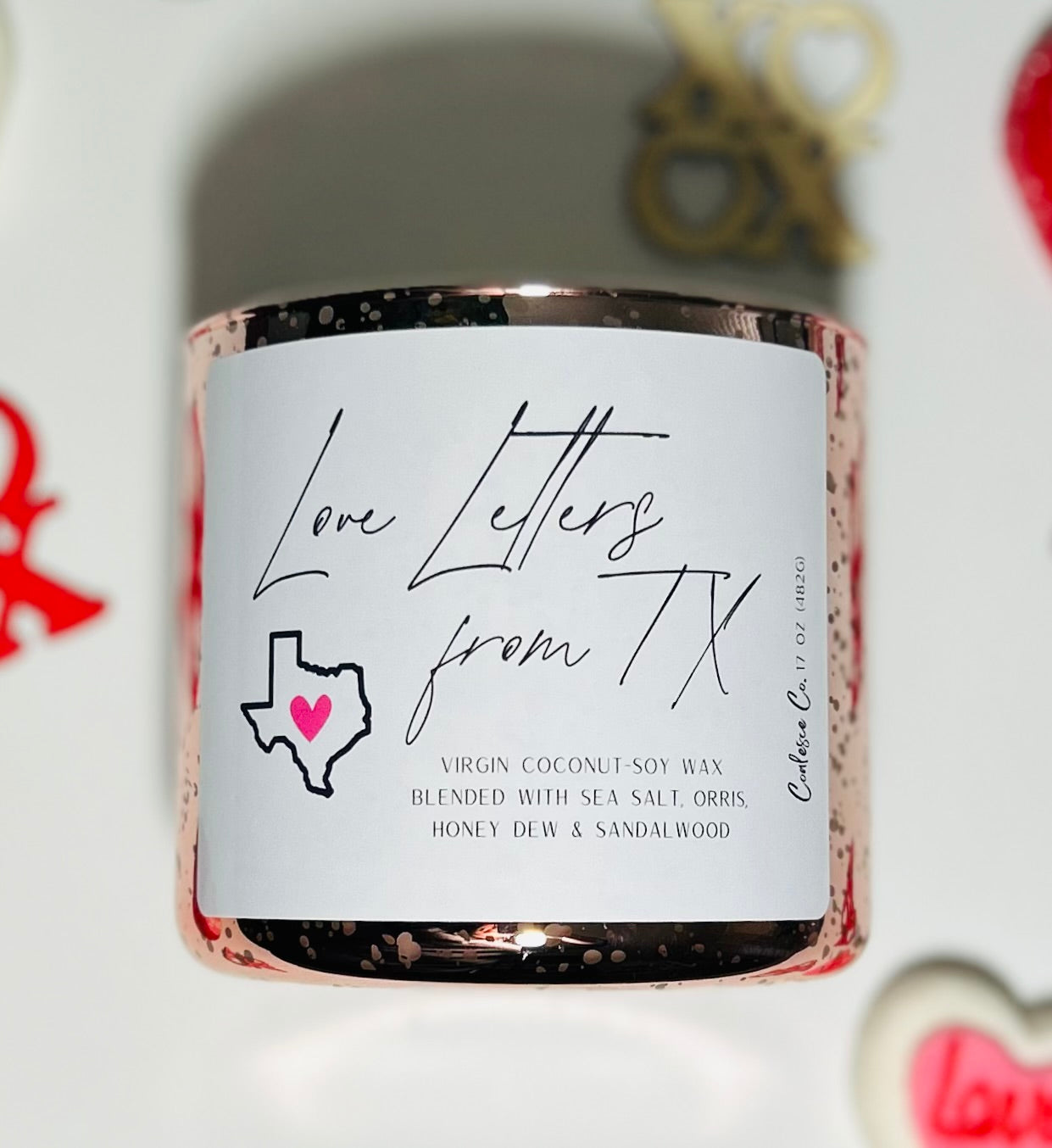 Love Letters From Texas Candle - 17 oz